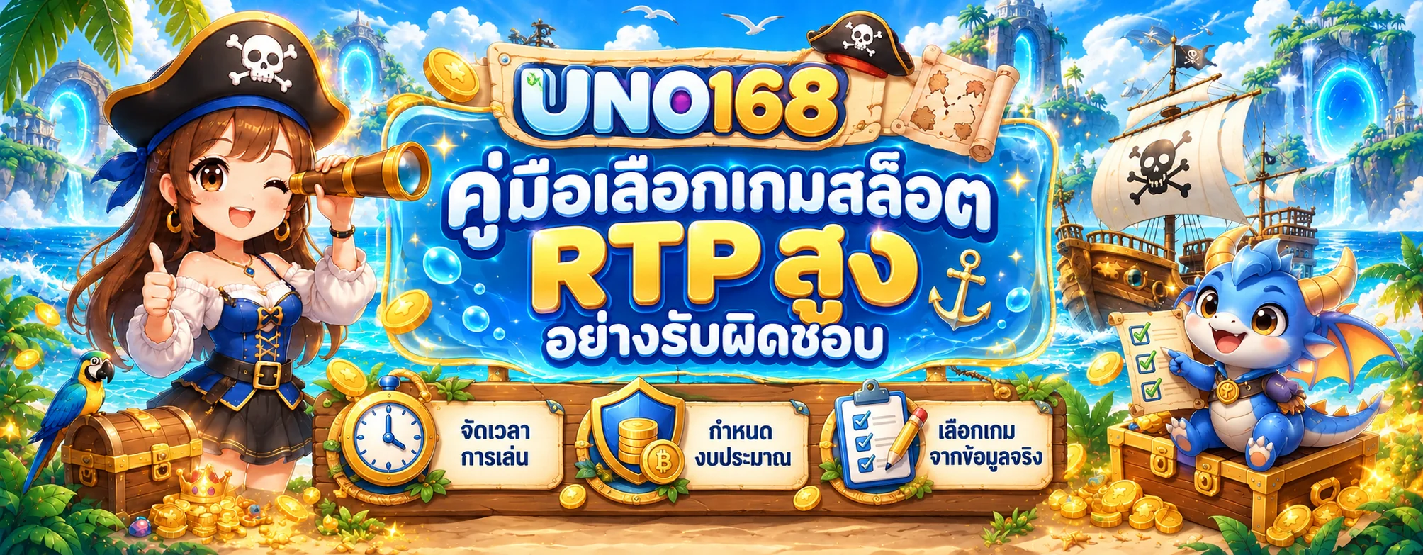 UNO168 วิธีเลือกเกมสล็อต RTP สูงอย่างรับผิดชอบ
